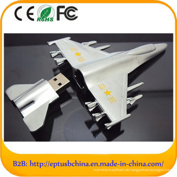 Flugzeug Form Mini Metall USB mit benutzerdefinierten Logo (EM606)